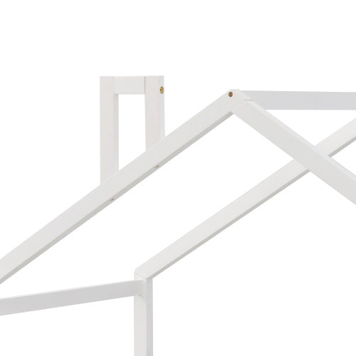 Børneseng i fyrretræ – husseng 90 x 200 cm